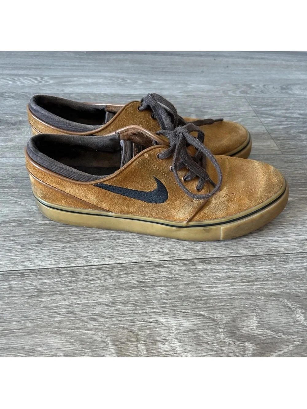 Nike SB Zoom Stefan Janoski Hazelnut Brown Suede Gum 333824-214 Men 6